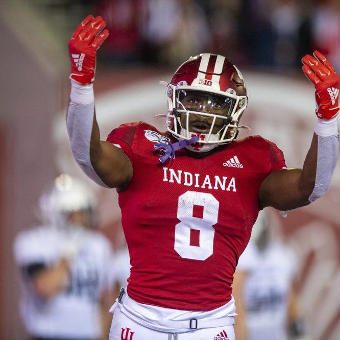 Indiana running back Stevie Scott III